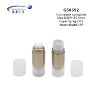 Emballage multi-bâtonnets monochromatique à deux extrémités 5g plastique fond de teint bâton conteneur brosse vente en gros correcteur Blush Tube