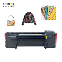 MYJET 1860PRO Imprimante à jet d'encre hybride UV de 6 pieds pour film de plafond Tapis en PVC acrylique Décoration intérieure Ricoh Gen6 G5 G6 Toile Cuir