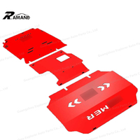 Plaque de protection de moteur en acier pour Ranger 2012-2021 4x4 Plaque de protection de moteur Accessoires de protection de moteur