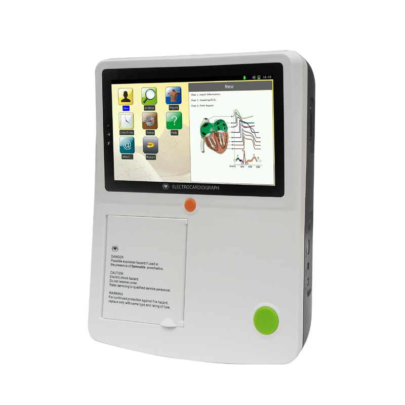 3 канала 12-канальный аппарат ЭКГ электрокардиографа