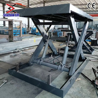 2-ton 3-ton 5-ton Fixed Scissor Cargo Lift / Scissor Warehouse Cargo Lift