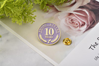 Broche de revers en métal de haute qualité, badge personnalisé pour vêtements, souvenir de remise de diplôme, épingles de revers, badge