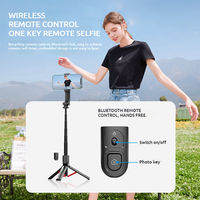 Özel Toptan Telefon Tutucu Selfie Çubuğu Tripod 900mm Uzatılabilir 360 Derece Döndürülebilir Uzaktan Kumandalı Deklanşörlü Konferans Vlog Çekimleri İçin
