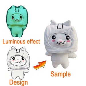 Fabbrica OEM/ODM Uyeah, Bambola di Peluche Personalizzata che Brilla <span class=keywords><strong>al</strong></span> Buio, Regalo per Bambini, Giocattolo Luminoso Personalizzato - Product Image 6