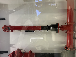 Indicador vertical IP de gran caudal con certificación FM para control manual de agua en extinción de incendios - Product Image 4