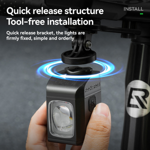 Per ROCKBROS telecomando fari bicicletta luce di montaggio linea di taglio anteriore per la guida notturna per strada/<span class=keywords><strong>montagna</strong></span>/pieghevole - Product Image 3