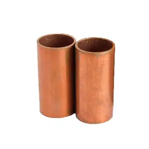 Factory direct sales 2mm 3mm wall thickness high quality pure copper pipe/seamless copper pipe