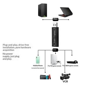 Tarjeta <span class=keywords><strong>de</strong></span> Video HU-01 Plug and Play Compatible con Consolas <span class=keywords><strong>de</strong></span> Juegos, Teléfonos Móviles, Cámaras, Grabación <span class=keywords><strong>de</strong></span> Juegos, <span class=keywords><strong>Adaptador</strong></span> <span class=keywords><strong>de</strong></span> Transmisión en Vivo - Product Image 6