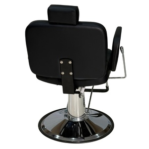 Chaise de salon de beauté et de coiffure multifonctionnelle, ergonomique, inclinable, pivotante à 360°, réglable hydrauliquement, en cuir PU, chaise de coiffeur - Product Image 4