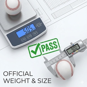 Palline da Baseball all'Ingrosso, Confezione da 12 Pezzi, Misura Ufficiale 9, Fornitura Diretta dalla Fabbrica per Scuole, Club e Squadre - Product Image 6