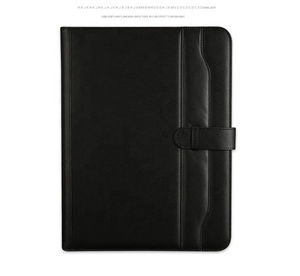 Calculadora A4, carpeta de datos de administrador de cuero PU, carpeta de lujo multifunción de negocios personalizada, cartera, conjunto de regalo de negocios de oficina - Product Image 6
