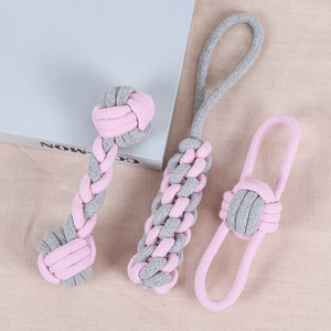 Juguete interactivo ecológico para perros con nudo, adecuado para perros de todos los tamaños, juguete duradero para masticar mascotas - Product Image 4