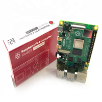Raspberry Pi Modelo B 4GB RAM Kit + ABS + ventilador + disipador de calor + 16GB tarjeta SD + Micro cable + 5V 3A adaptador de corriente