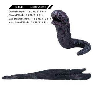 GEEBA Masturbatore Maschile in Silicone a Forma di Serpente, Stroker a Canale Singolo, Vagina Realistica Tascabile per Uomo - Product Image 3