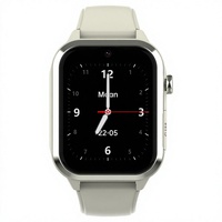 Nouvelle Montre Connectée Senior Wonlex KT43 Android 2026 avec Appel SOS, Moniteur de Santé (Fréquence Cardiaque, Pression Artérielle, SpO2), GPS Android 4G et Batterie 1000 mAh