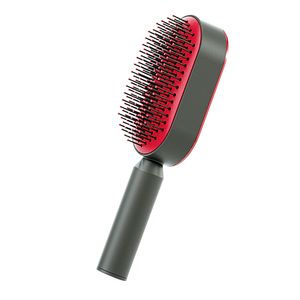 Cepillo de masaje para el cabello con cojín de aire, autolimpiable con un solo toque, profesional para desenredar el cabello y masajear el cuero cabelludo - Product Image 4