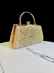 Bolso de Noche de Diseñador con Pedrería, Tendencia 2025, Bolsos de Lujo para Mujer, Bolsos Tote, Bolso de Mano - Product Image 2