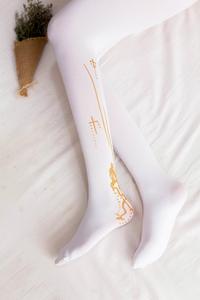 <span class=keywords><strong>Calze</strong></span> Autoreggenti Uniche Taglie Forti con Gonna Nera in Nylon per Donna - Product Image 2