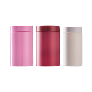 Bouteille en plastique écologique, recyclable, mince et haute, conforme à la réglementation REACH de l'UE, récipient étanche pour les compléments alimentaires haut de gamme - Product Image 1