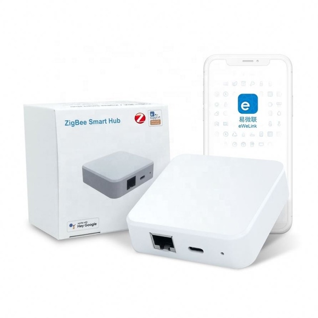 Google Home Automation Wired Bridge Wifi Smart Hub Alexa EWelink SONOFF Zigbee Gateway