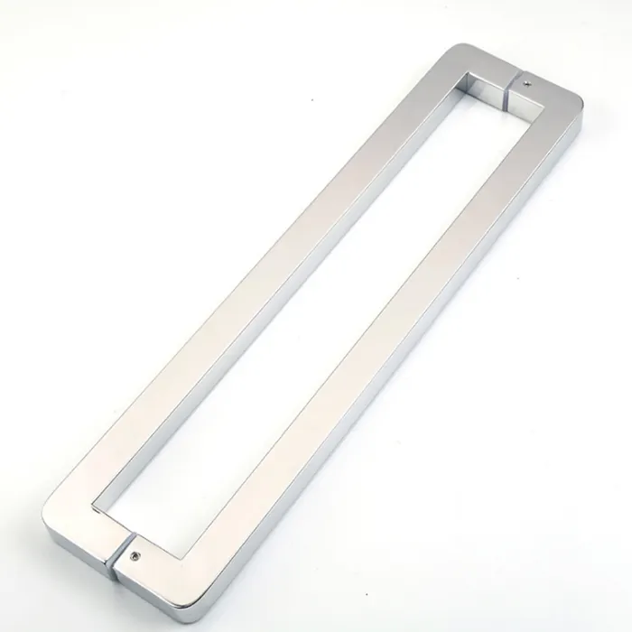 Bathroom Accessories High Quality Sliding Glass Door Hardware Chrome Stainless Steel Door Handle