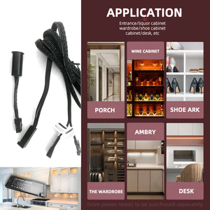 สวิตช์เชื่อมต่อพอร์ต Dupont สำหรับติดตู้สวิตช์อัจฉริยะเซ็นเซอร์จับการเคลื่อนไหวแบบสัมผัสคลื่นคลื่นมือ PIR 12V 24V 5A - Product Image 6