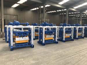 कंक्रीट खोखले ठोस ब्लॉक मशीन Qt4-40 इस्तेमाल सीमेंट ब्लॉक बनाने की मशीन - Product Image 3