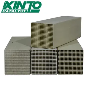 Xinto cao khả năng chịu nước ô tô kiểm soát khí thải tổ ong gốm chất xúc tác ba cách xúc tác chuyển đổi