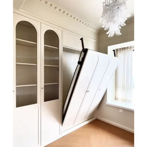 <span class=keywords><strong>Lit</strong></span> Mural Double Size Queen Personnalisé Mécanisme De <span class=keywords><strong>Lit</strong></span> Mural Avec <span class=keywords><strong>Armoire</strong></span> Et Bureau Mural Chambre À Coucher - Product Image 2