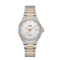 Montre automatique de luxe en titane 43 mm, concevez votre propre montre mécanique en acier inoxydable avec BGW9