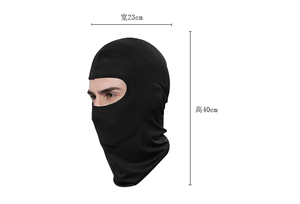 Meilleures ventes : Cagoule <span class=keywords><strong>anti</strong></span>-<span class=keywords><strong>poussière</strong></span> pour <span class=keywords><strong>moto</strong></span>, <span class=keywords><strong>masque</strong></span> facial coupe-vent à un trou pour la conduite en extérieur - Product Image 2
