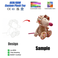 Souris en peluche personnalisée en coton PP, jouet en peluche mignon et doux, cadeau Kawaii pour enfants, décoration de chambre, vente en gros OEM