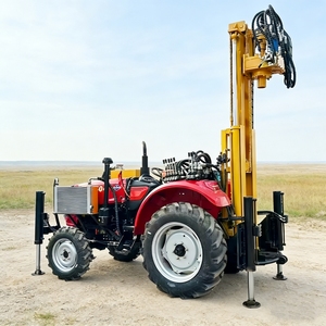 트럭 장착 디젤 수원 시추기 300m 시추 깊이 DTH 시추 장비 (관개용) - Product Image 1