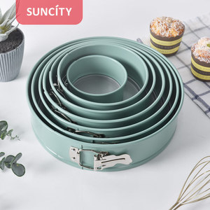Suncity Cake Mold 4 6 8 Inch Non Stick Round Baking Pan Set For Cake Making - Product Image 3