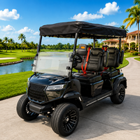 Carrito de Golf Eléctrico de Lujo MMC para 4 Personas |   72V Litio |   Certificado por ECE/DOT |   Velocidad de 30-50 km/h |   Fábrica OEM para Campos de Golf y Resorts