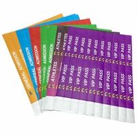 Pulseras de Tyvek Personalizadas Económicas para Eventos, Pulseras de Papel Resistentes al Agua con Logotipo Personalizado para Admisión a Eventos