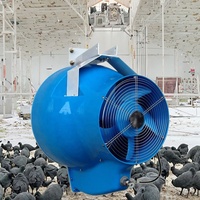 Système de brumisation électrique économique en acier inoxydable, ventilateur de refroidissement par pulvérisation d'eau AC pour l'agriculture, l'élevage de volailles et la construction