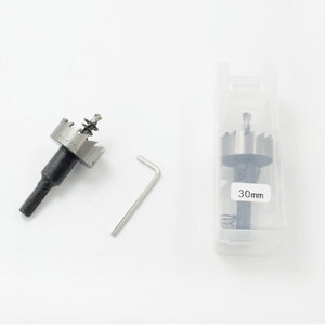 Scies cloches Emagi en acier inoxydable à pointe en carbure avec mandrin intégré pour perçage de tubes métalliques, taille métrique - Product Image 2