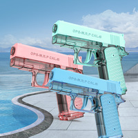 Pistol Air Tembak Otomatis Tipe Baru Permainan Musim Panas Penghilang Stres Mainan Anak Laki-laki Grosir Lucu