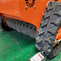 Cortadora de Césped a Control Remoto de Alta Eficiencia, Motor de Gasolina de 4 Tiempos, 550 mm, con Pala Quitanieves para Jardín y Granja, Envío Gratuito