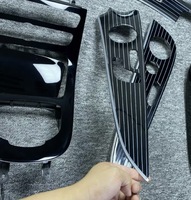 Kit d'intérieur RHD pour Mercedes-Benz W213 E63 E200 E43 E300 E63s W238, finition noir piano brillant, lignes de portées musicales, vente chaude