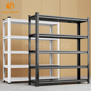 Boltless Adjusta ble Heavy Duty Load-Bearing 500kg/Schicht Stahl regale Lager Industrial Stack Storage Racking Regals ystem - Product Image 5