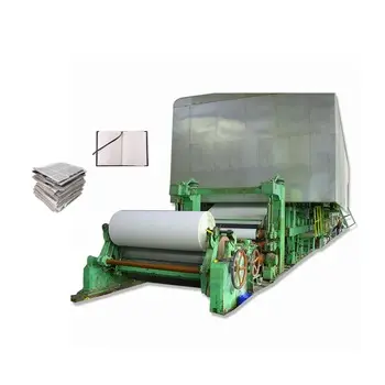 long net with headbox type wood pulp, sugarcane bagasse, rice straw and waste paper recycling to a4 copy paper making machine