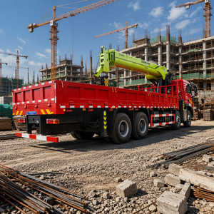 Grue montée sur véhicule HOWO 8x4, grue mobile à bras télescopique 16T, camion-grue Zoomlion, faible coût d'entretien, garantie - Product Image 4
