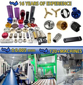 Pièces métalliques CNC sur mesure de précision pour prototypage rapide – Usinage de l'acier inoxydable, du laiton et du cuivre – Tournage, perçage, brochage, fraisage - Product Image 2