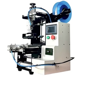 Machine d'étiquetage de table électrique semi-automatique haut de gamme avec écran tactile pour bouteilles et bocaux en plastique, application d'autocollants 220V 1 - Product Image 2