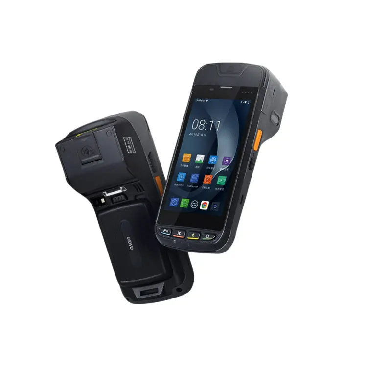 UROVO i9000S Android terminal POS inteligente suporta todos os canais de pagamento como NFC e Apple