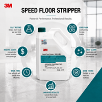 Removedor de Revestimientos de Pisos 3M Fast Stripper, de Grado Industrial, para Mantenimiento de Fábricas, Escuelas y Edificios