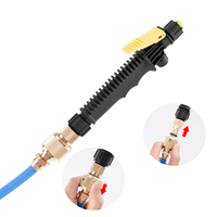 Bonne qualité fenêtres teinte fût printemps Tube lavage de voiture réservoir d'eau buse pistolet PPF haute pression remplacement pulvérisateur pistolet ressort tuyau