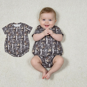 RTS Boutique Little Brother Ropa de Bebé, Pelele de Burbuja para Niños Pequeños con Diseño de Ramas de Caza, Pijama, Body para Recién Nacidos Niños - Product Image 3